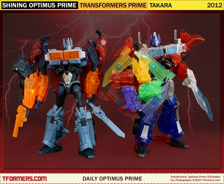 Transformers Prime Rainbow Shield Shining Optimus Prime (1 of 1)